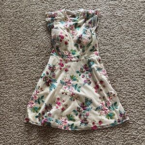 Vintage Aidan Mattox Floral Embroidered Dress 6